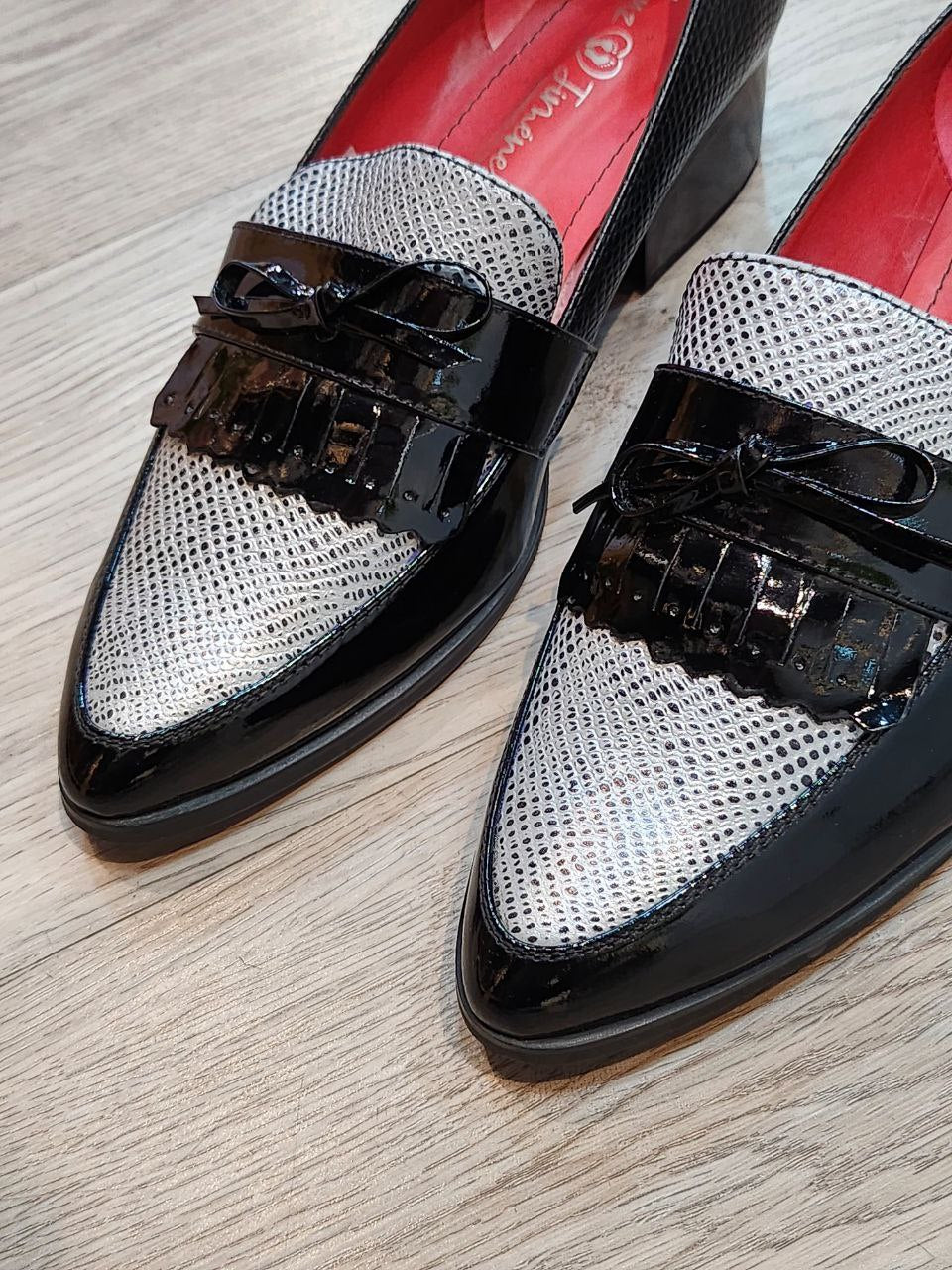 Zapatos tacón bajo para dama