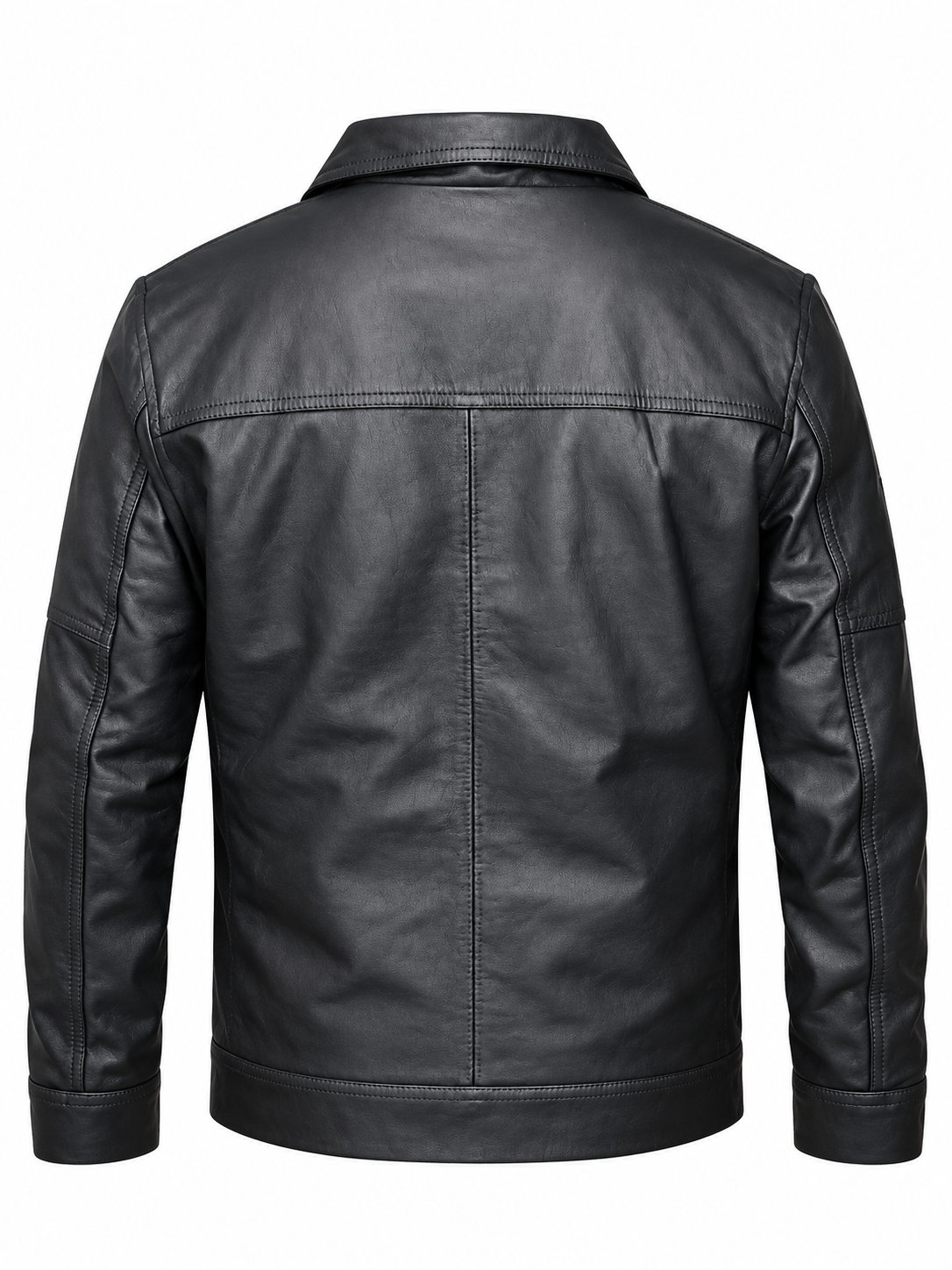 CHAQUETA CAMILO CUERO NEGRA