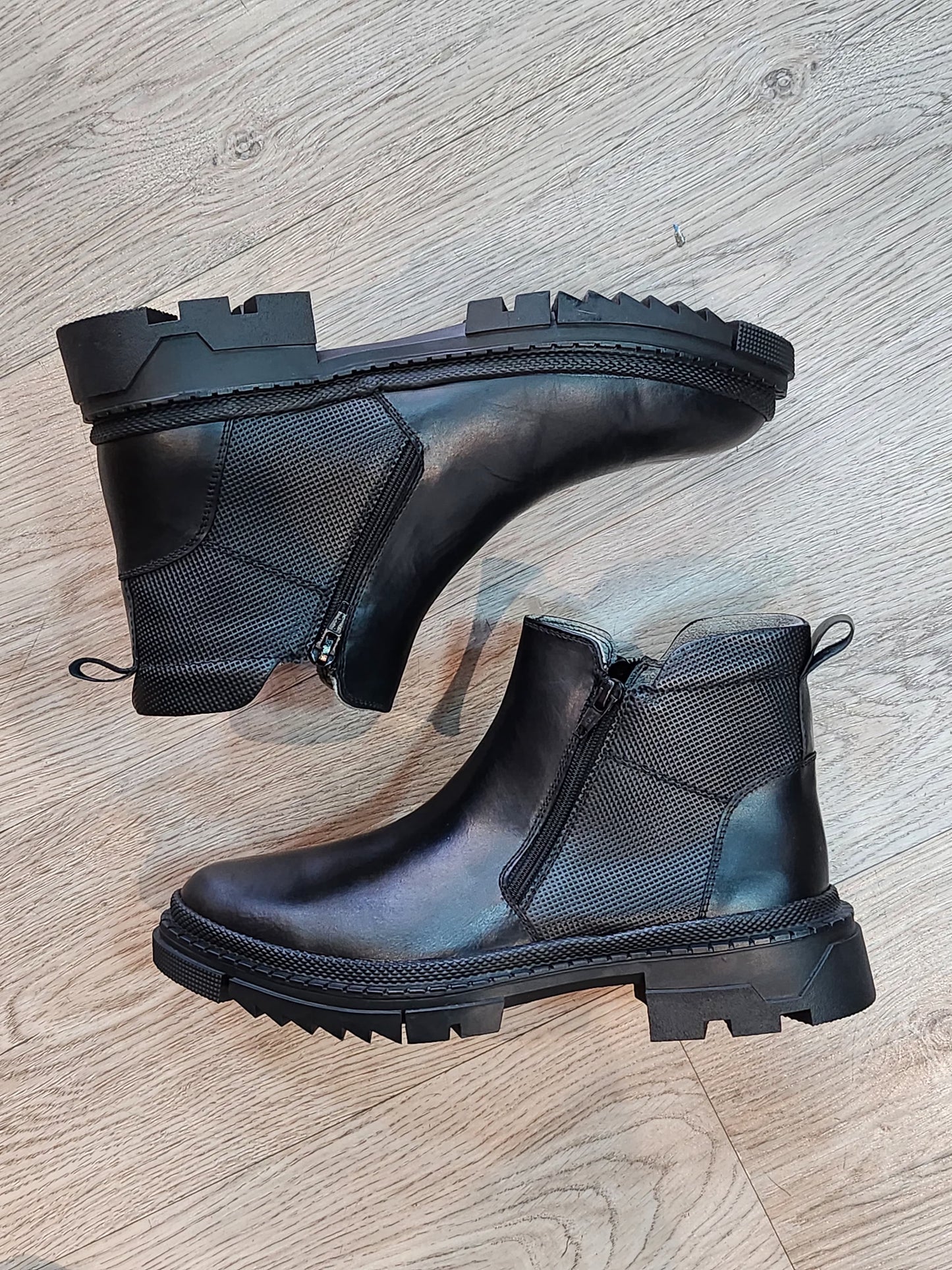 Botines 824 caballero negro