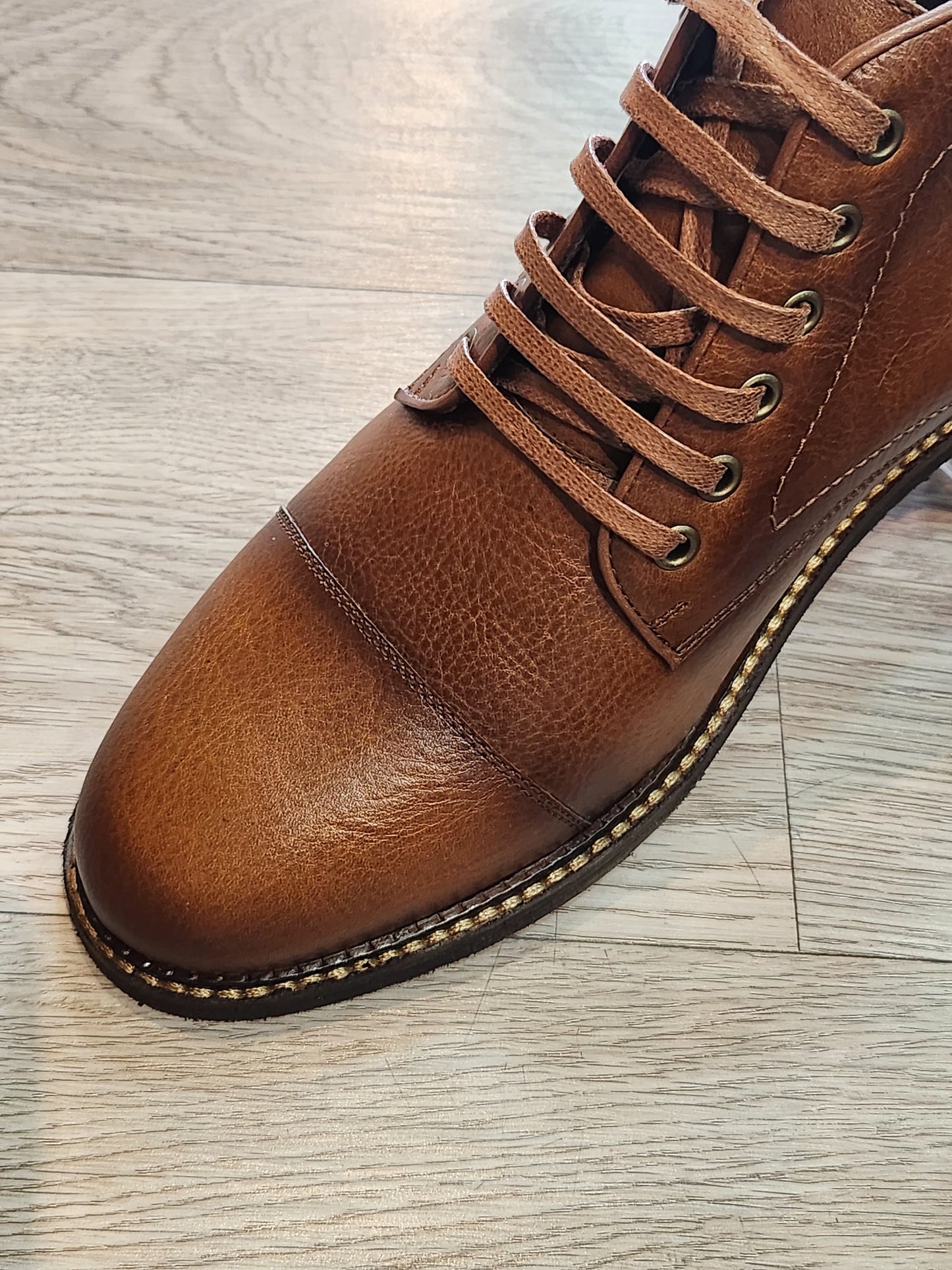 Botines 158-55 caramelo, caballero
