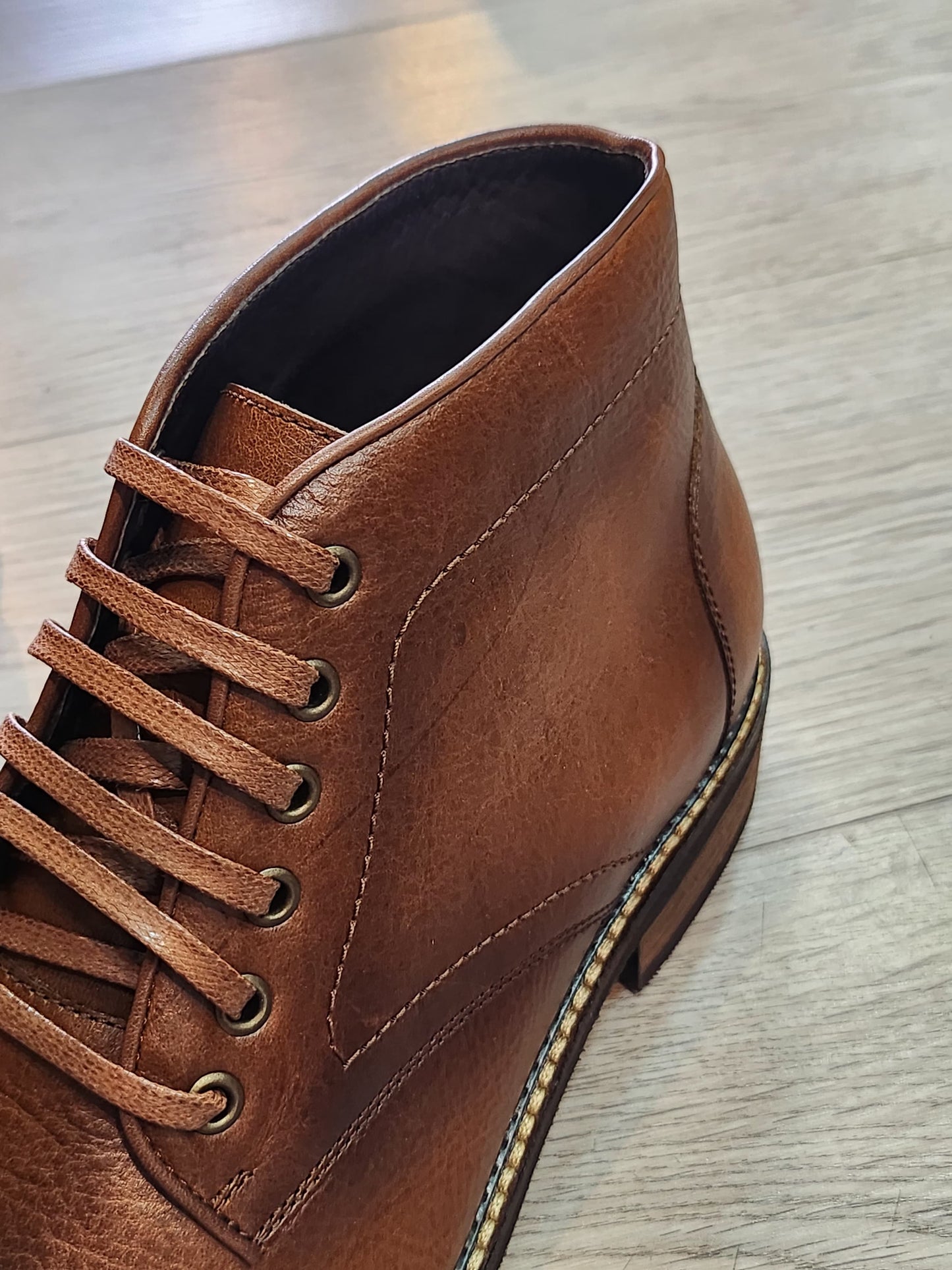Botines 158-55 caramelo, caballero