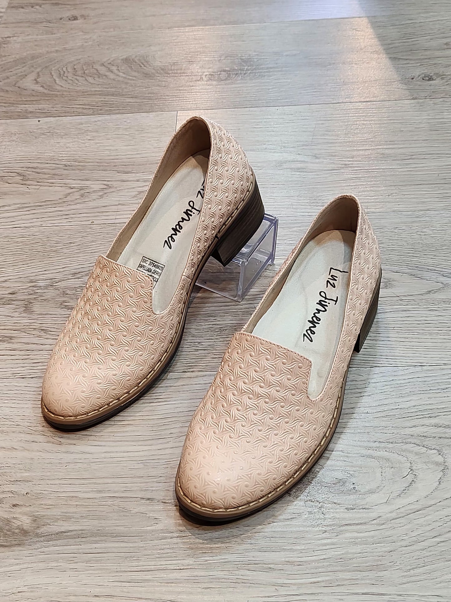 Zapatos tacón bajo para dama