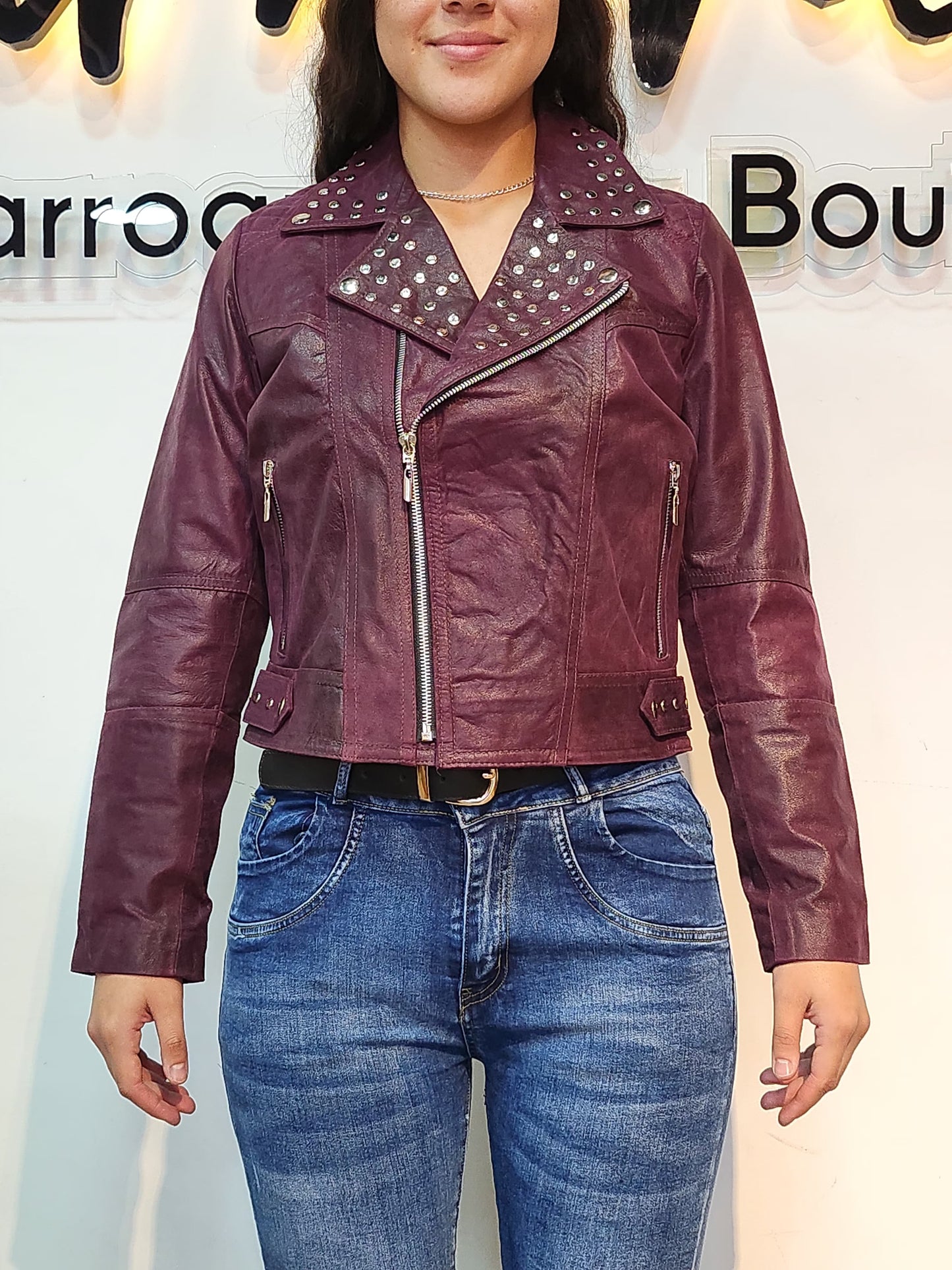 Chaqueta perla