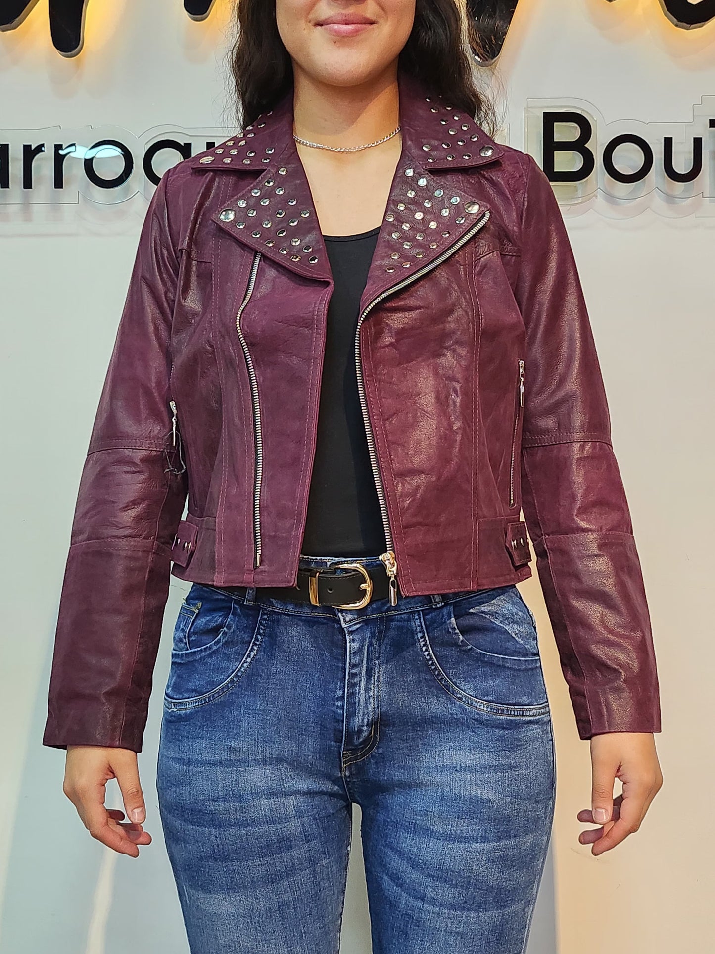 Chaqueta perla