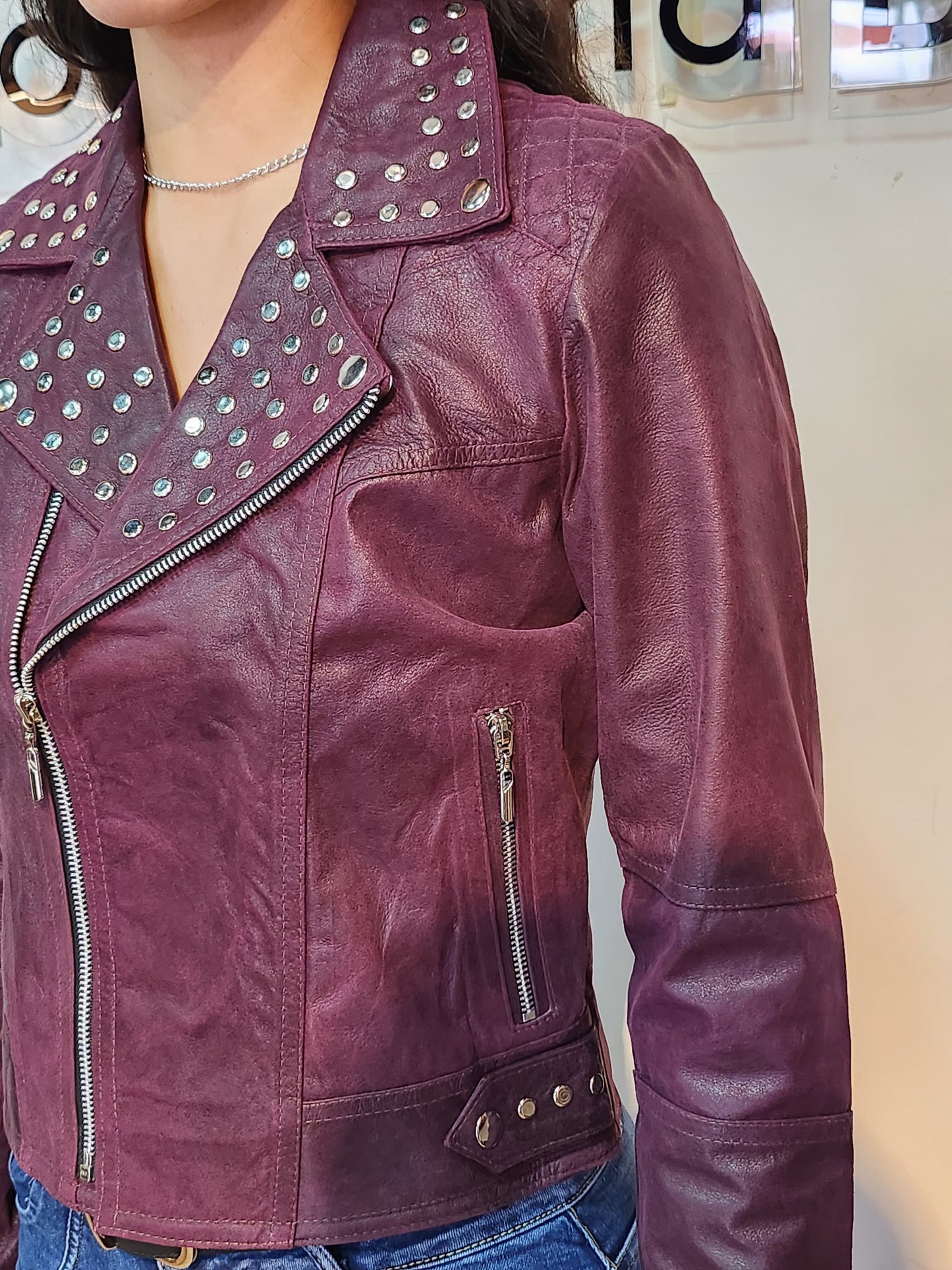 Chaqueta perla