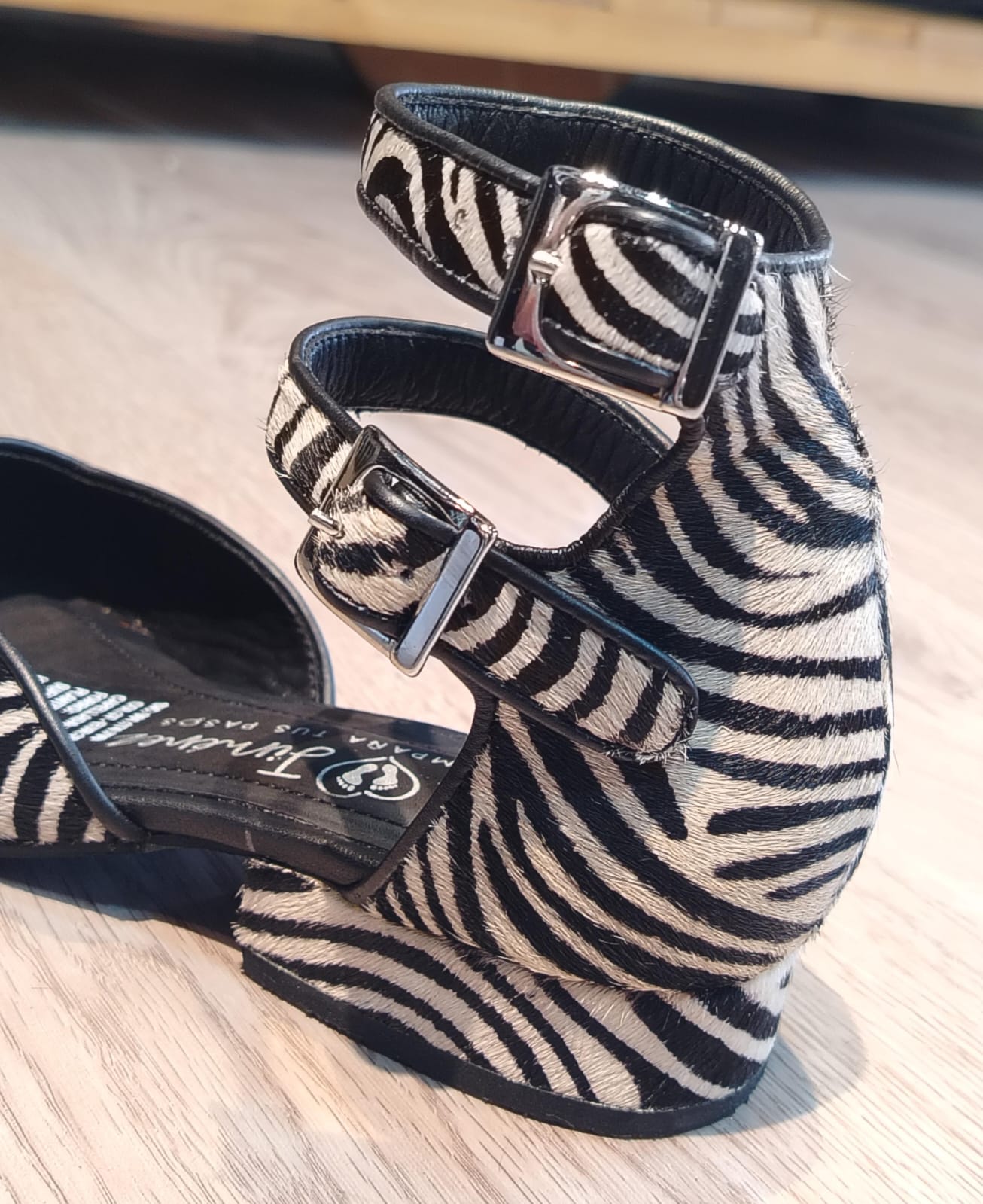 Zapato Zebra dama