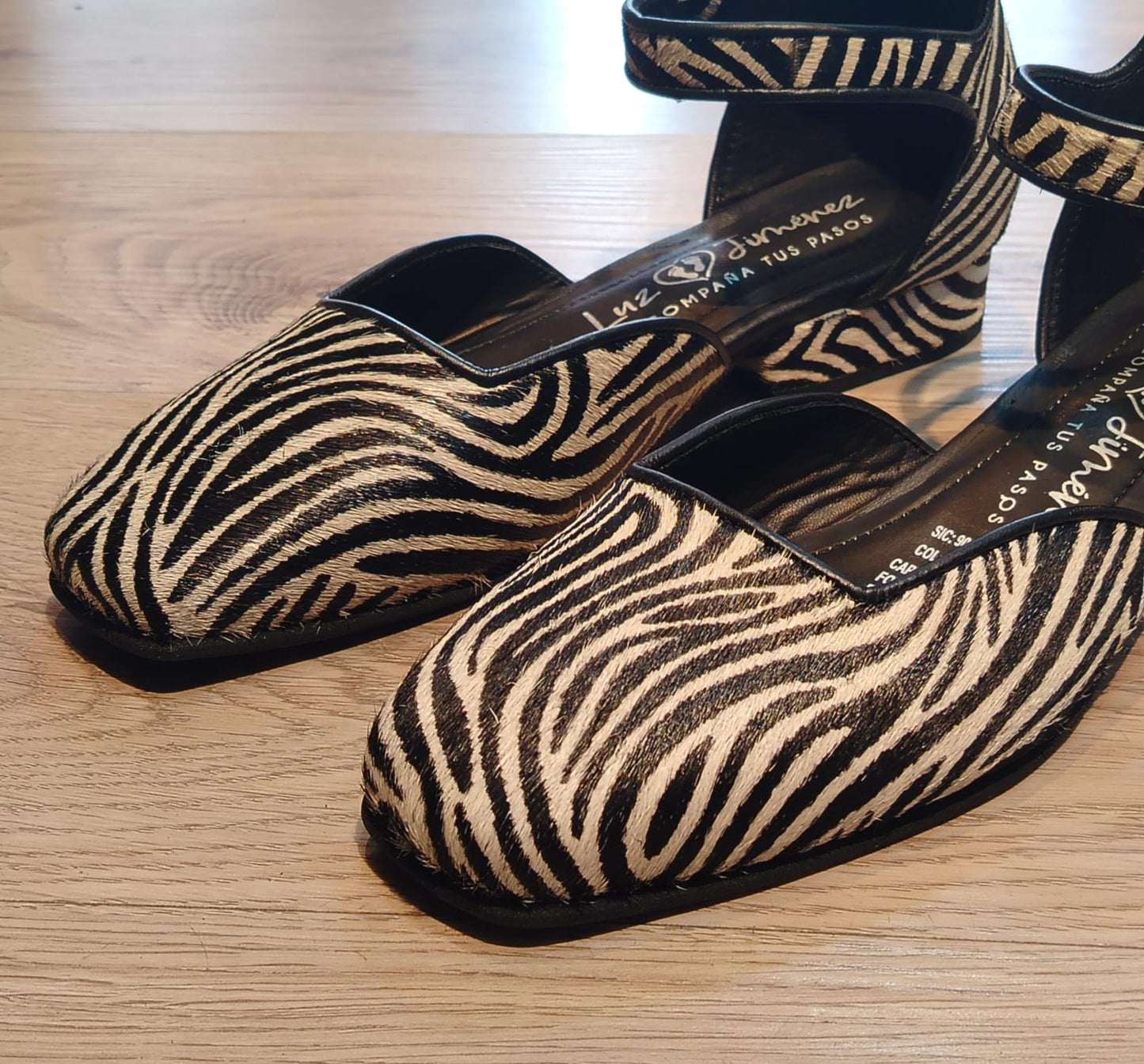 Zapato Zebra dama