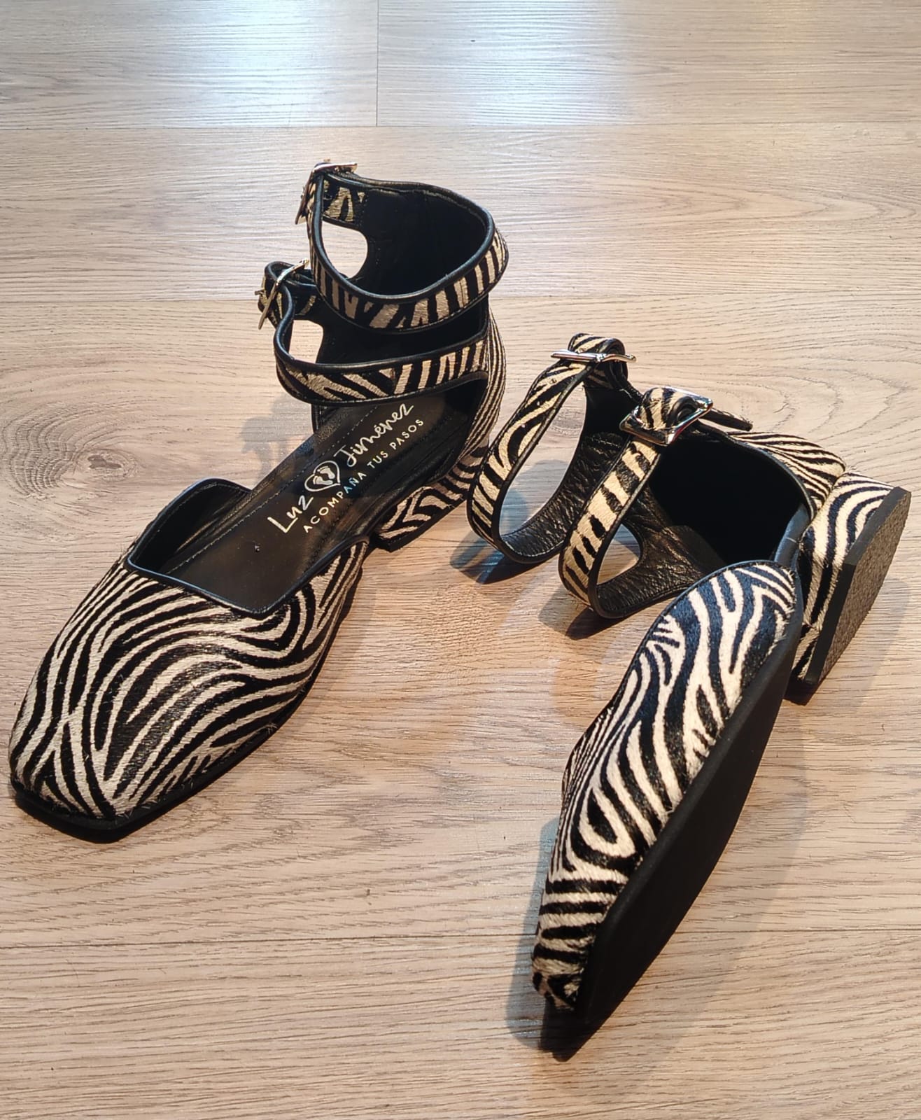 Zapato Zebra dama