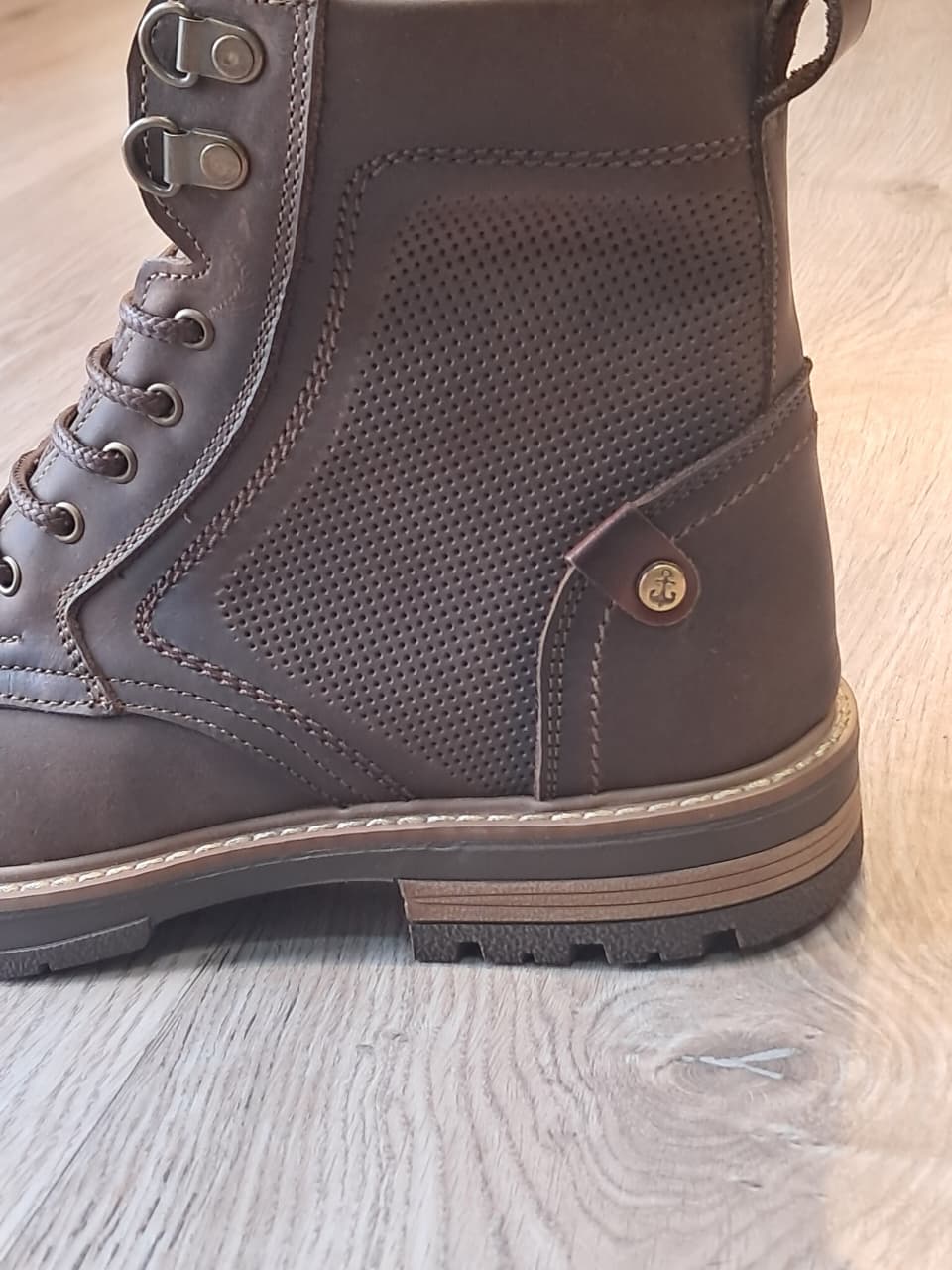 Bota 2056 Caballero amarrar Taupe
