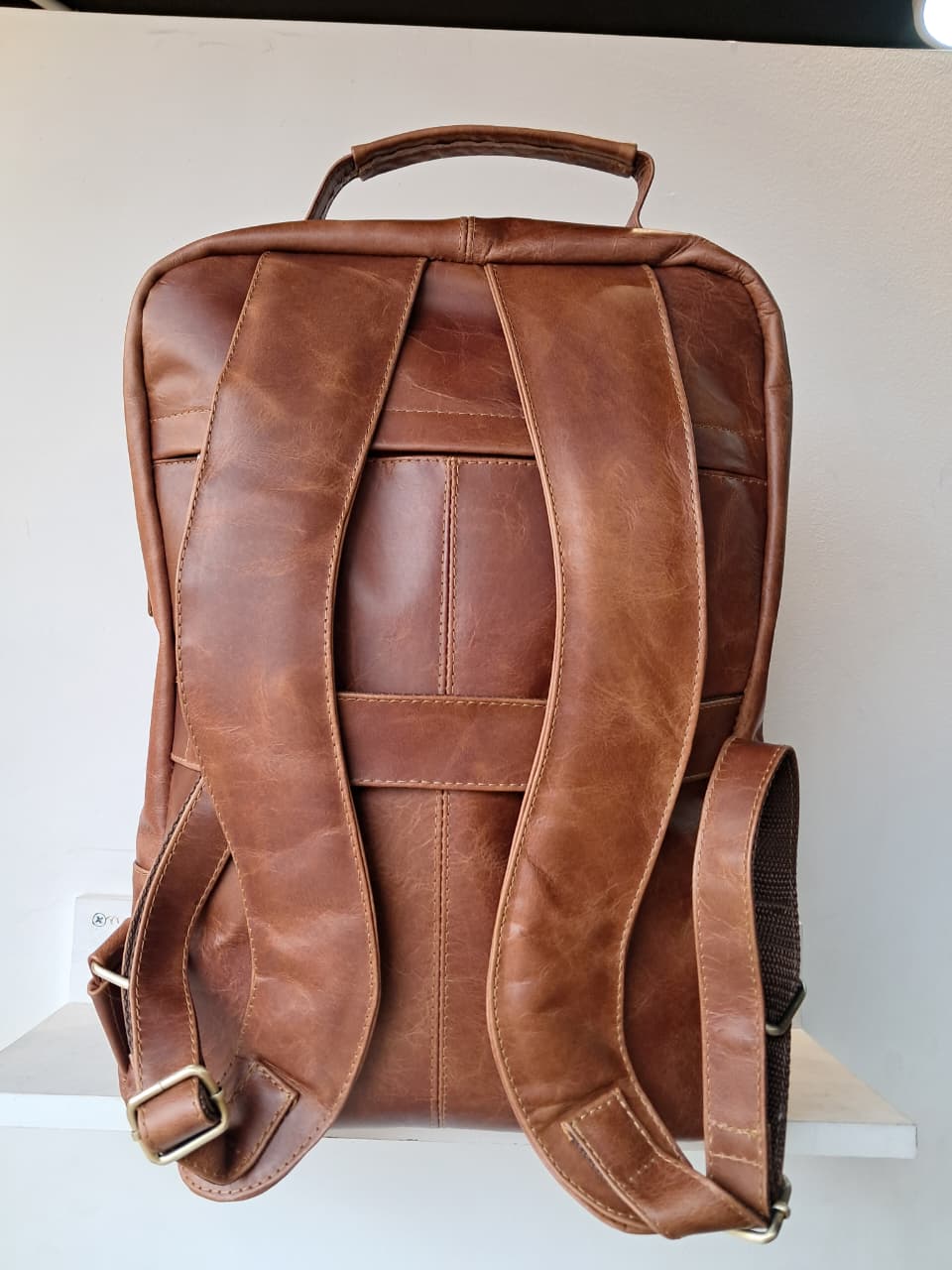 Morral Unisex Cuero Graso
