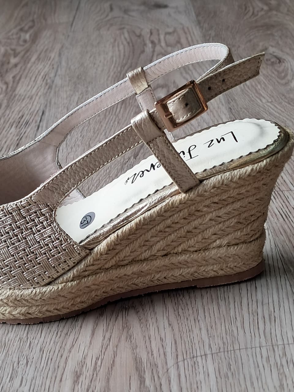 Sandalia Dama 529 Dorado