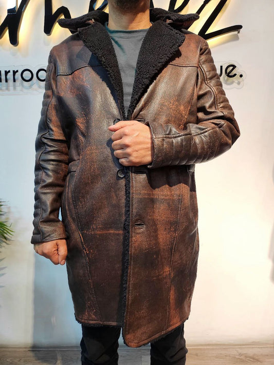 Pilot jacket with patches