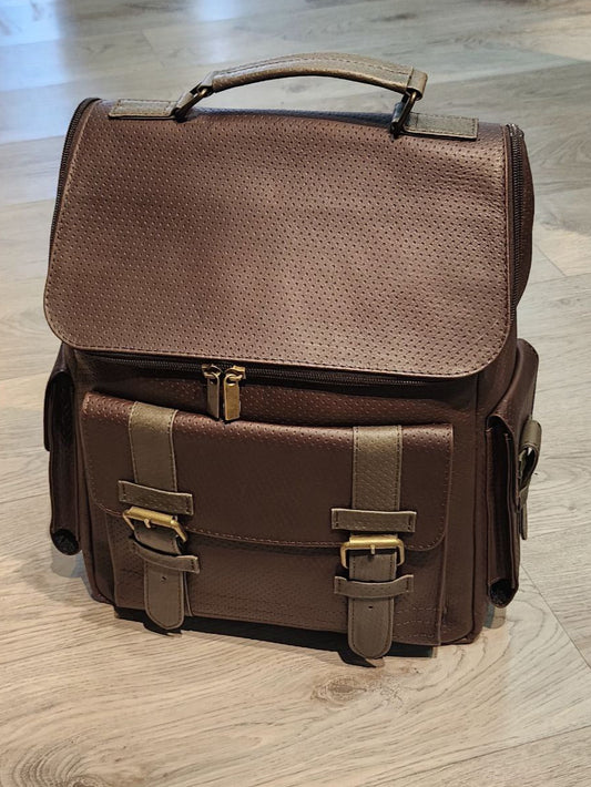Morral cuero
