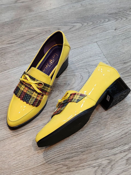 Zapatos tacón bajo para dama