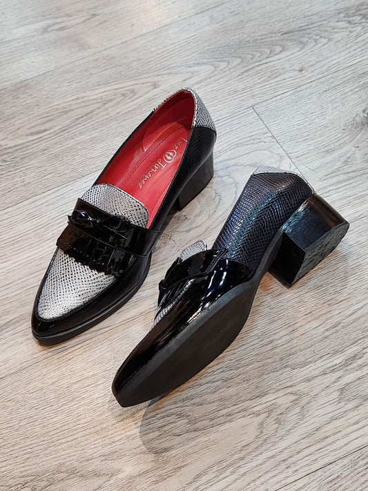 Zapatos tacón bajo para dama