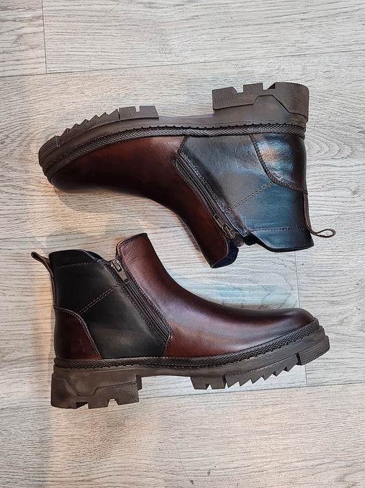 Botines  824 caballero tabaco