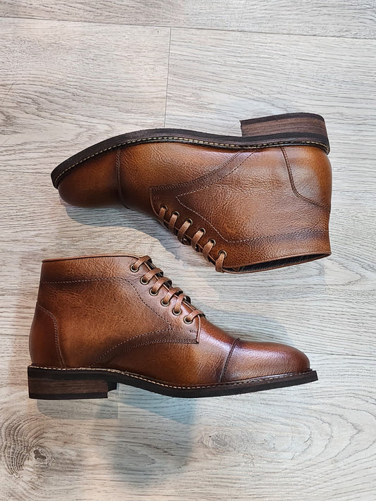 Botines  158-55 caramelo, caballero