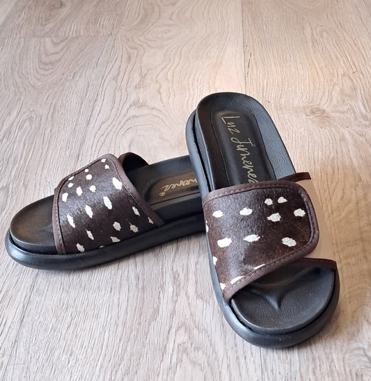 Sandalia Bamby Dama Cafe