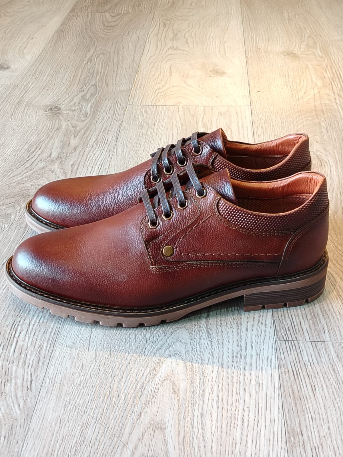 Zapato 4040 Caballero Color Ocre