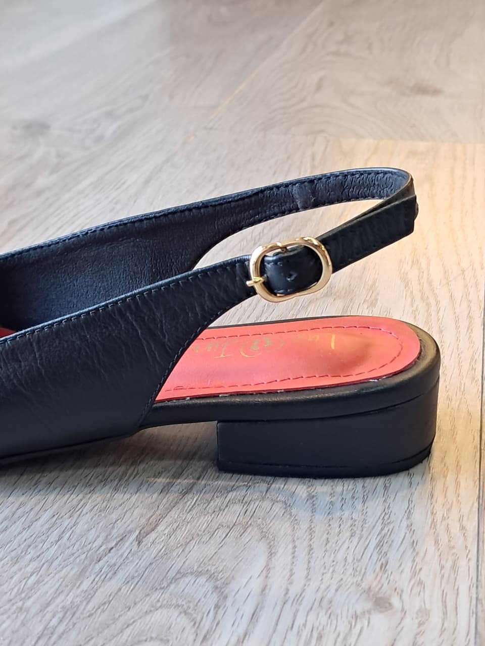 Zapato 1002 Dama Negro destalonado