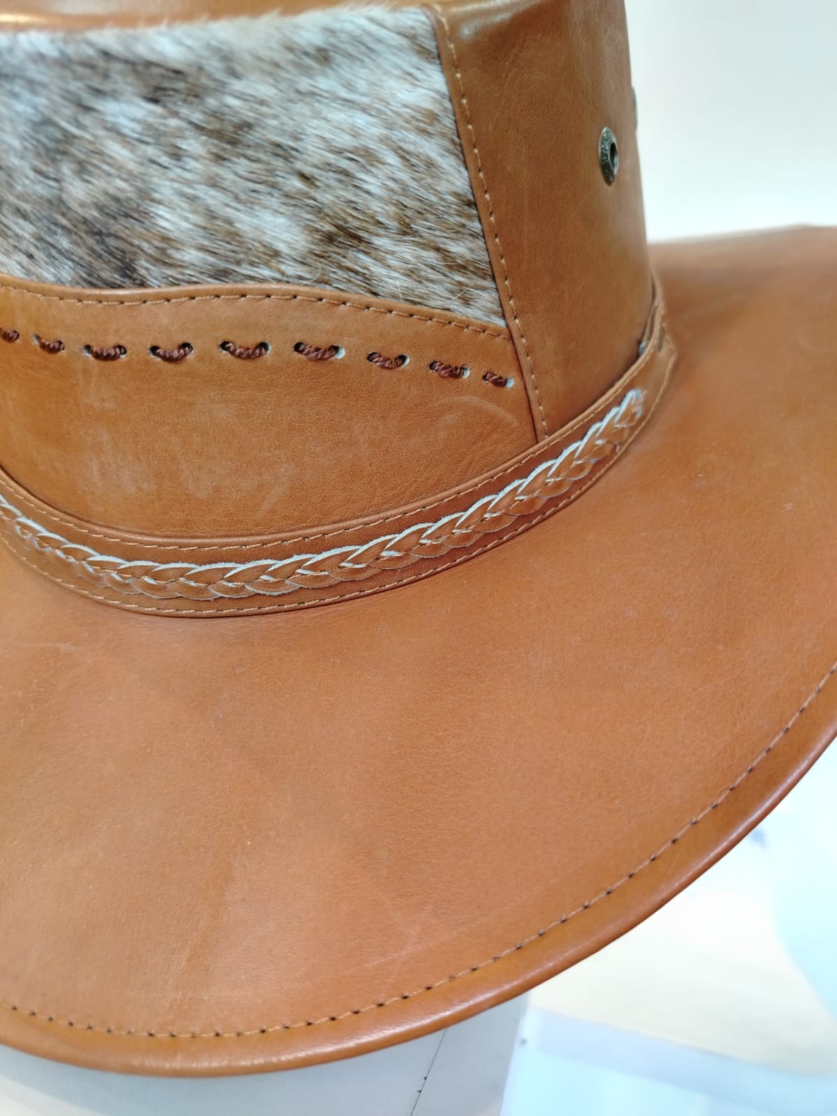 Sombrero Cuero X Pelo