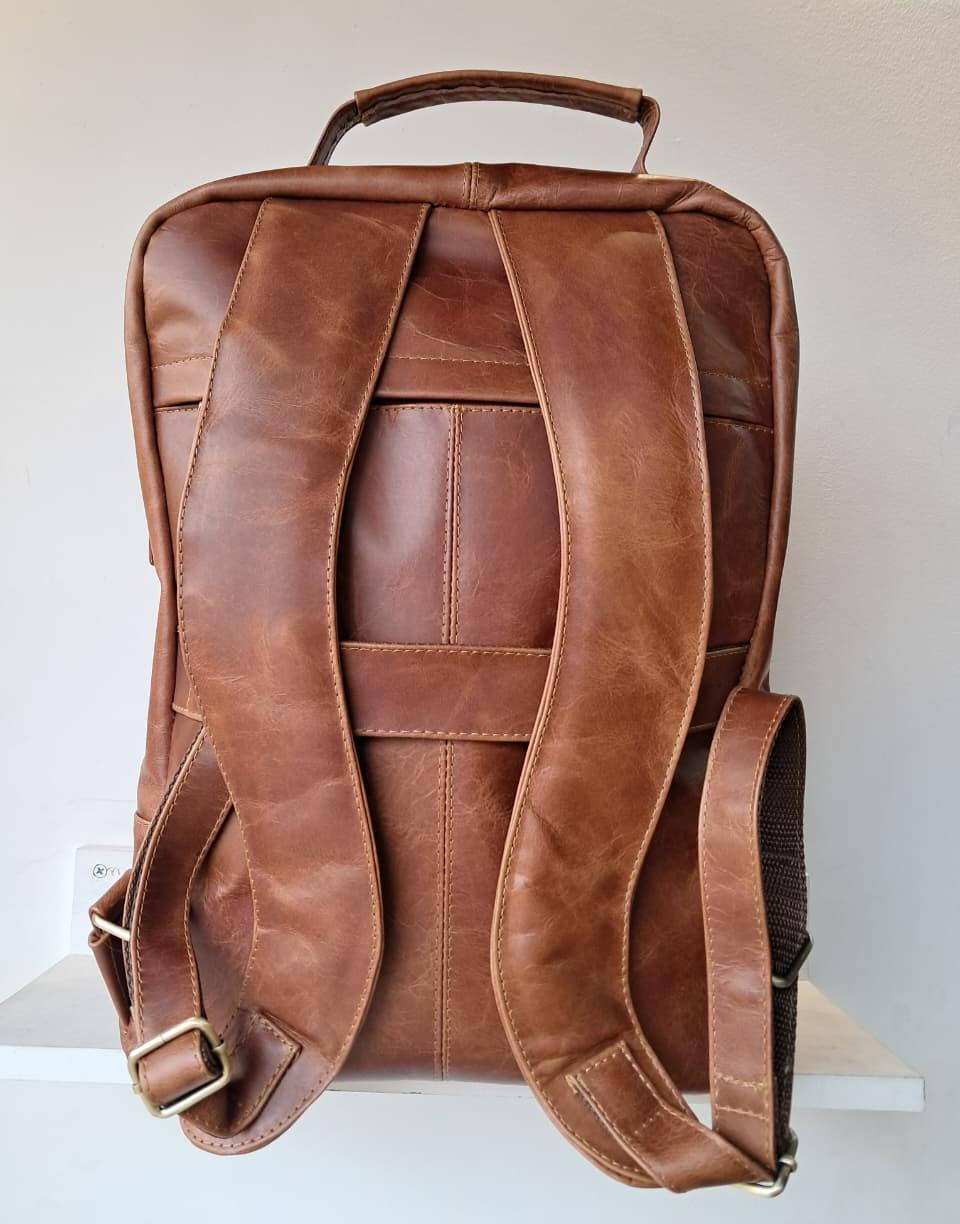 Morral Unisex Cuero Graso