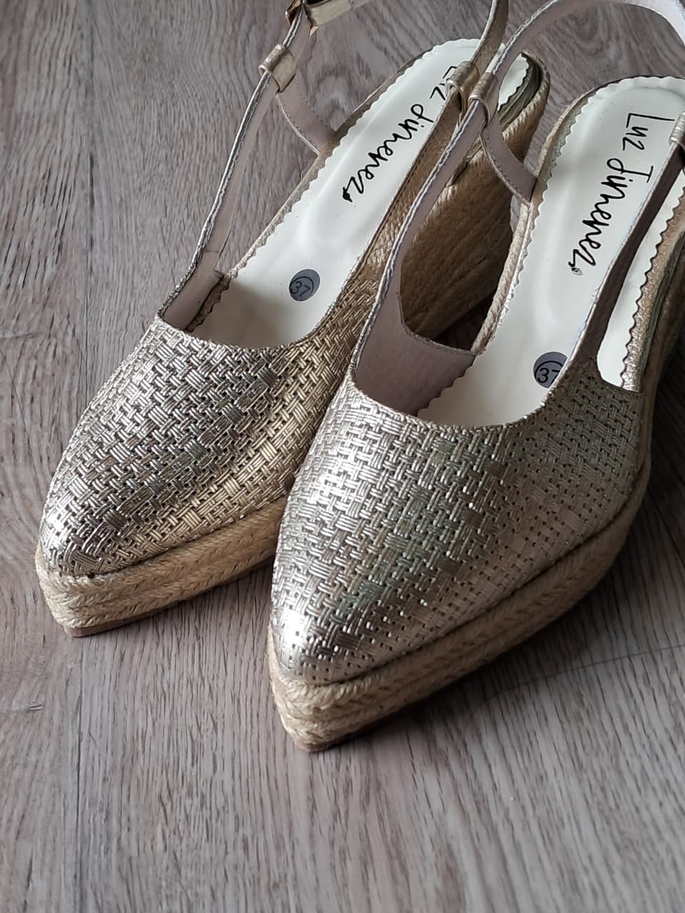 Sandalia Dama 529 Dorado